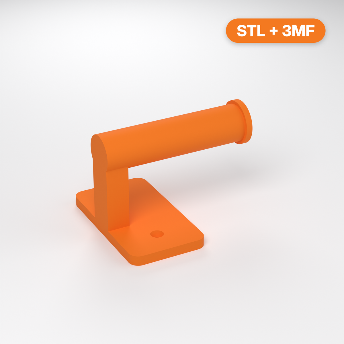 Toilet Roll Holder 3D model – STL & 3MF digital download
