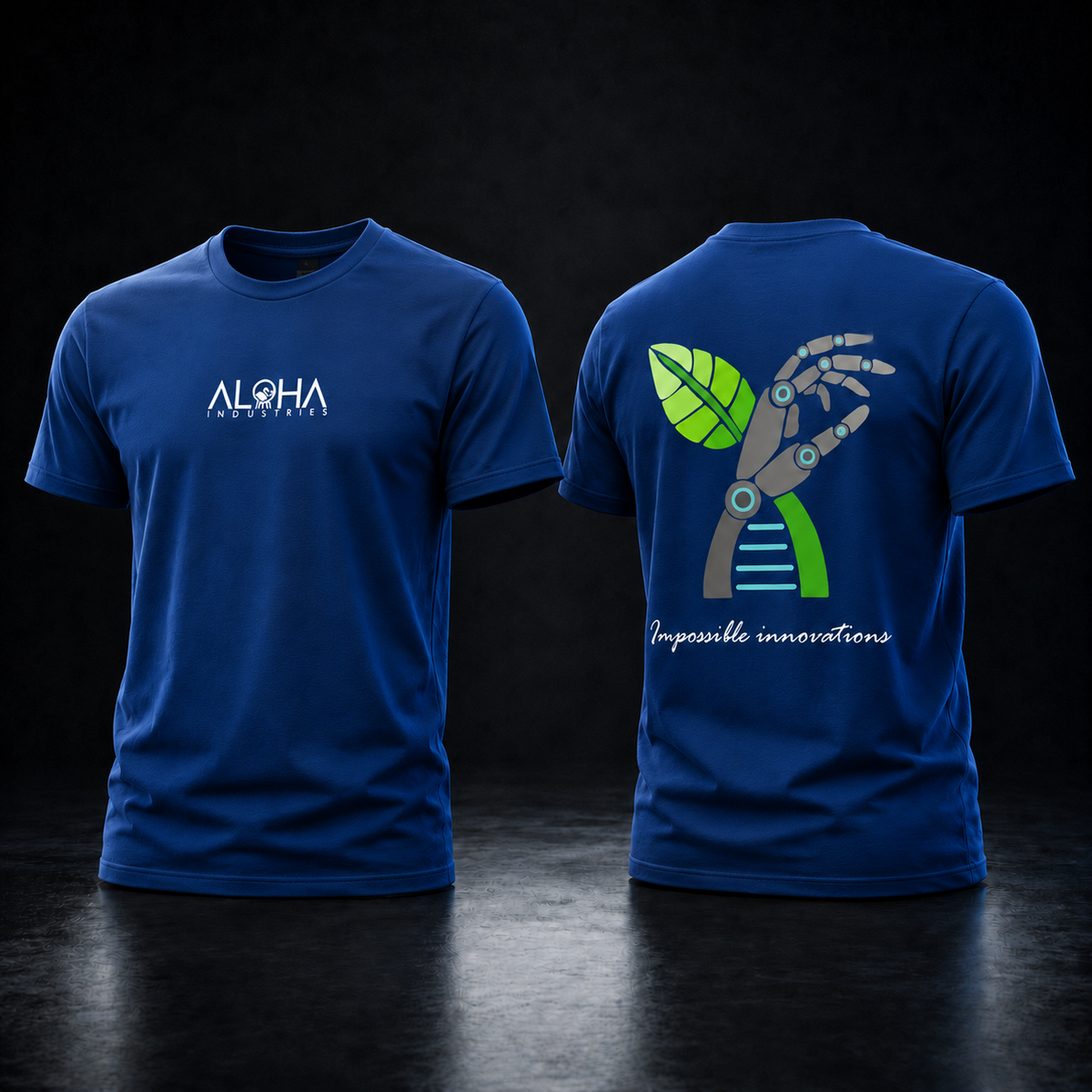 Aloha BioTech T-Shirt design view
