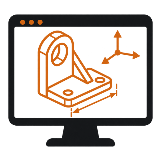 CAD & 3D Modelling service icon