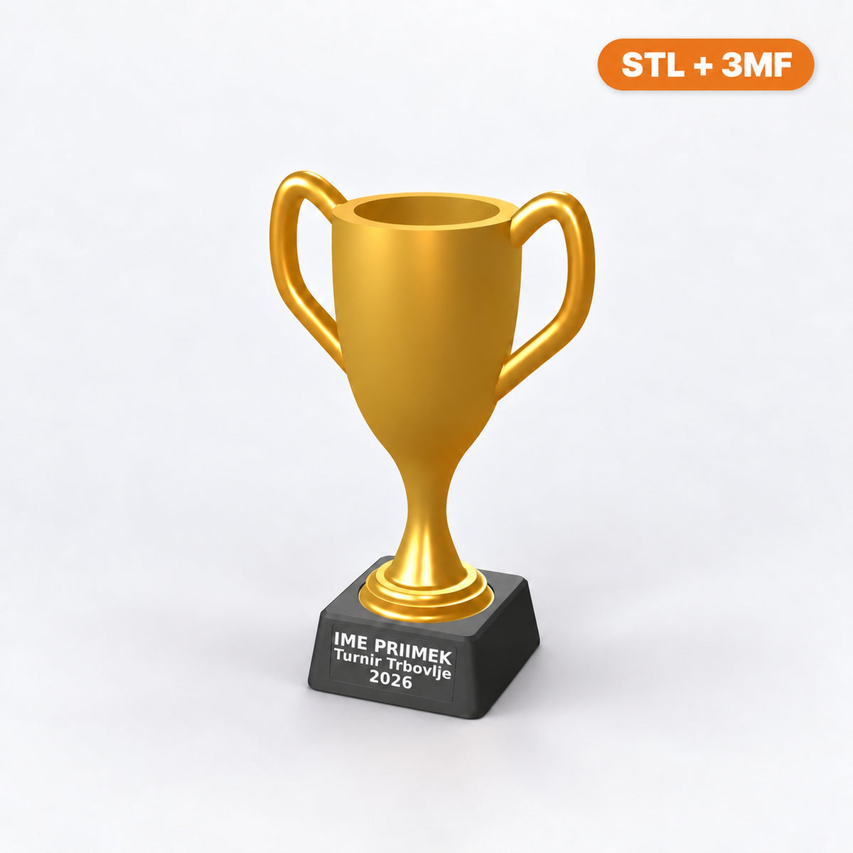 trophy STL + 3MF