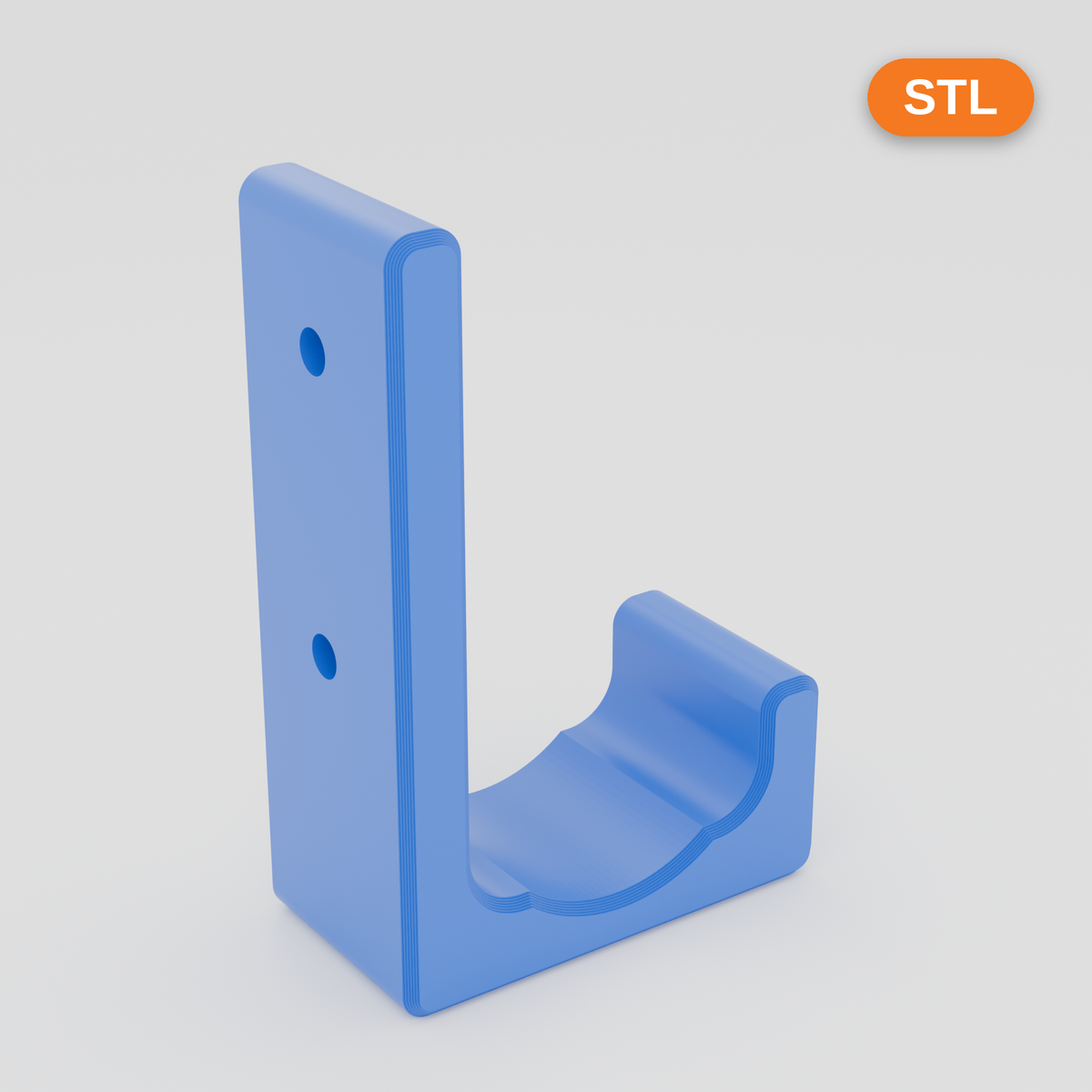 Headphone hook – blue