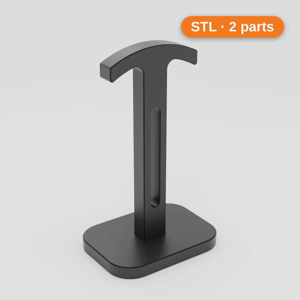 Headphone stand – black