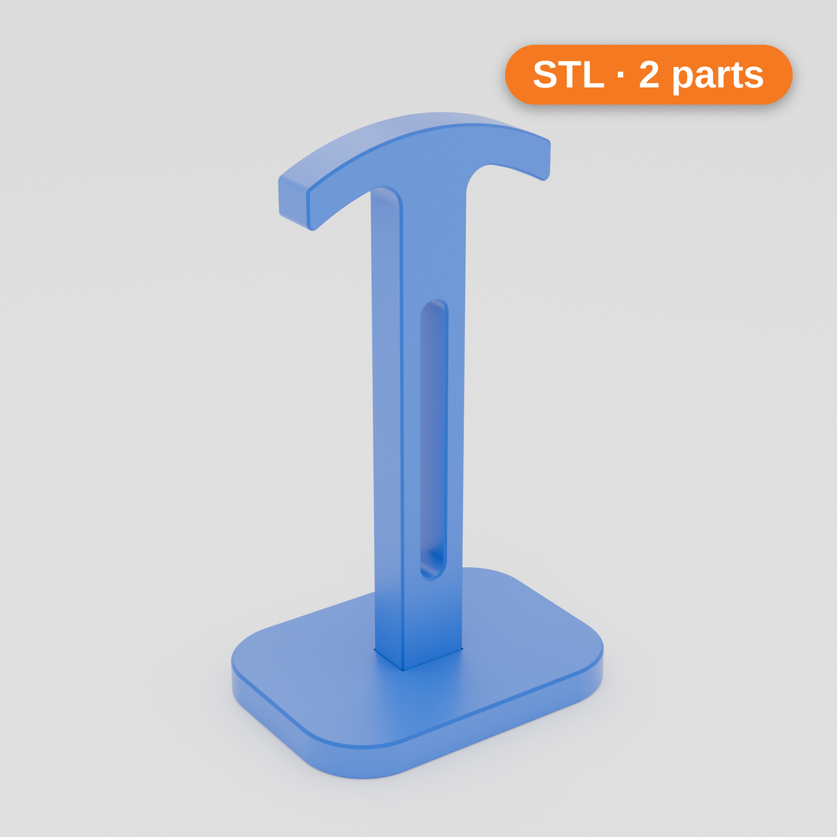 Headphone stand – blue
